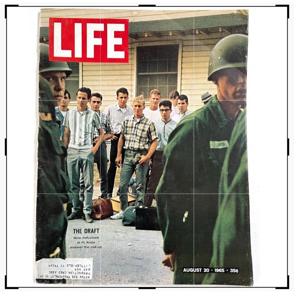 Life Magazine Vietnam War Draft Hiroshima Years Later Atomic Bomb August 20 1965